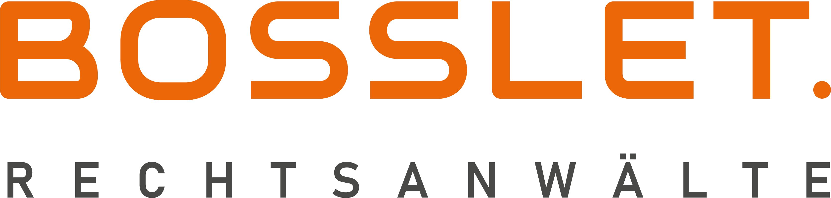 Logo der Kanzlei Bosslet Rechtsanw&auml;lte