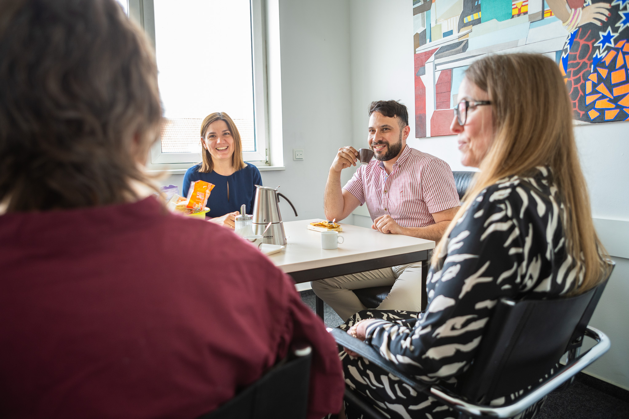 Innovatives Kanzleiteam im Austausch &uuml;ber steuerliche L&ouml;sungen