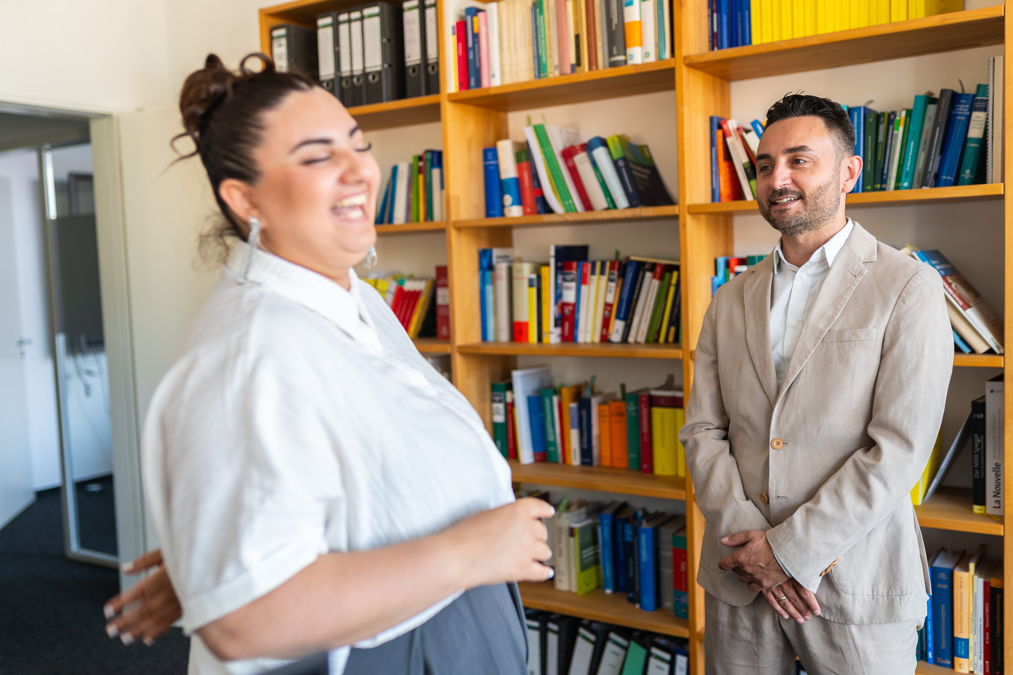 Dr. may Steuerkanzlei in Weinheim, lachende Partner