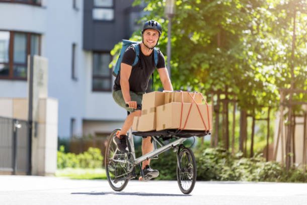 gewerblich genutzte Lastenfahrräder